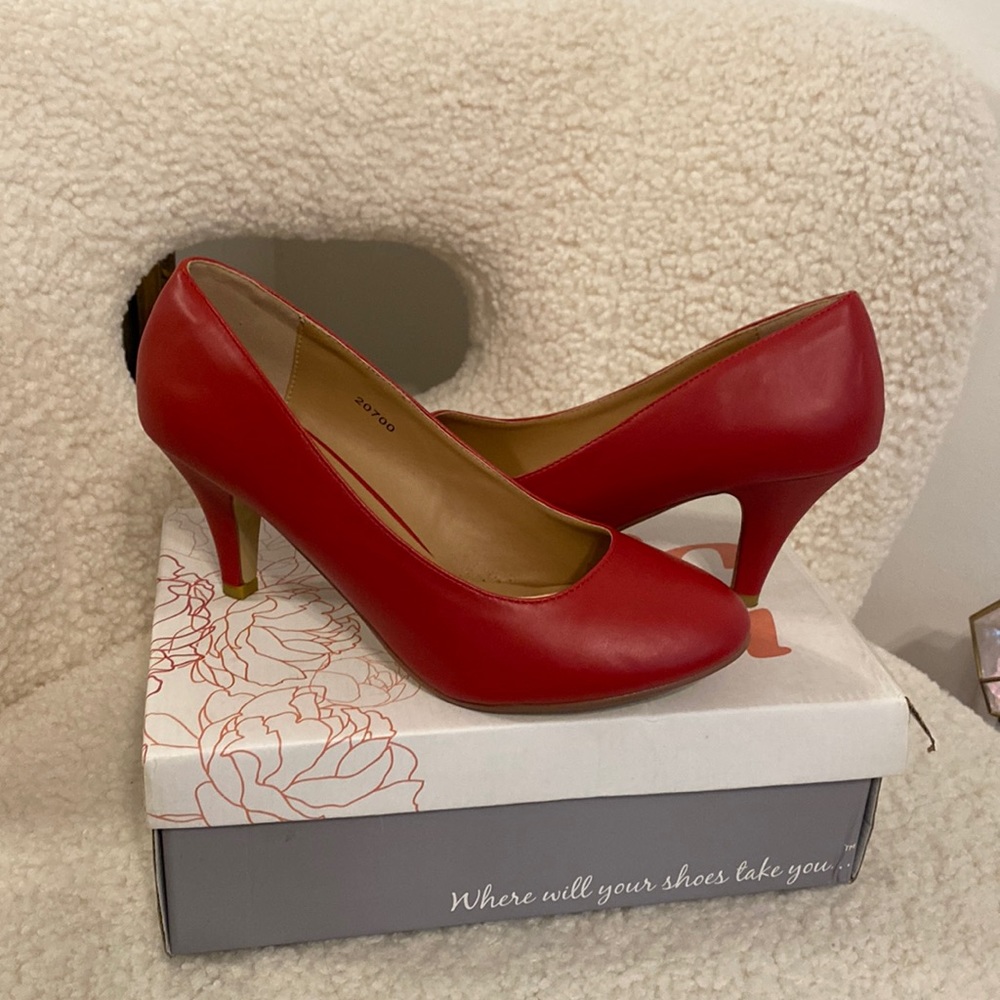 Red 3” Heels